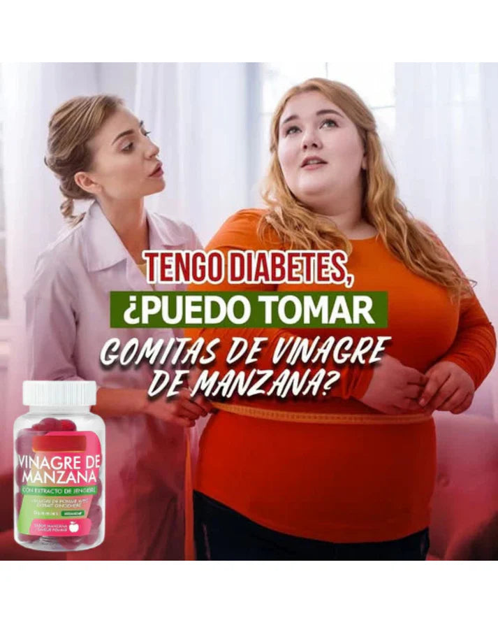 🍏 VitaGlow Gummies Vinagre de Manzana – Transforma tu cuerpo con solo 2 gummies al día