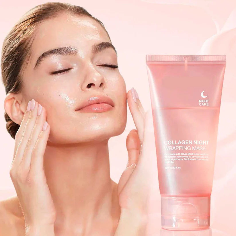 COMPRA 1 LLEVA 2 - Mascarilla de Colágeno Nocturna | Hidratación, Firmeza y Luminosidad