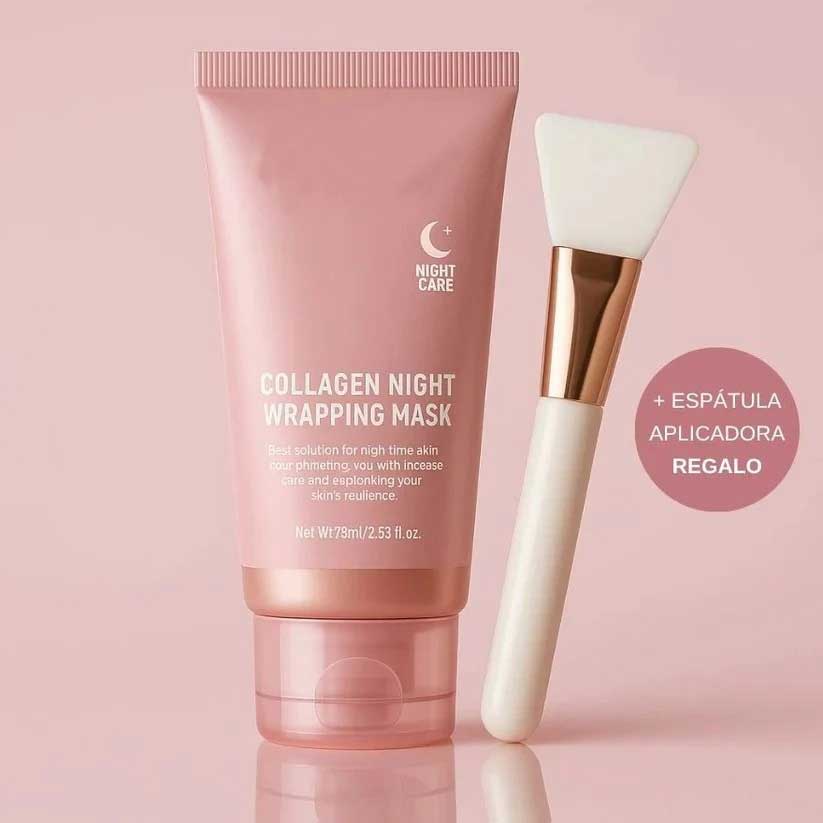 COMPRA 1 LLEVA 2 - Mascarilla de Colágeno Nocturna | Hidratación, Firmeza y Luminosidad