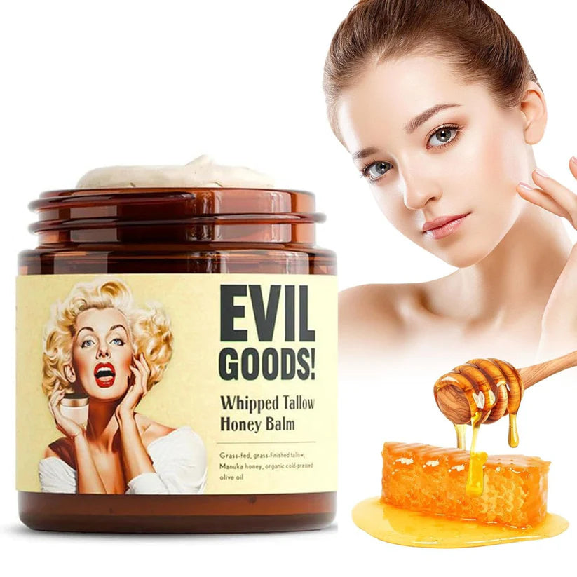 PROMO 2X1 - COMPRA 1 LLEVA 2  EVIL GOODS® (Bálsamo facial de sebo de res y miel)
