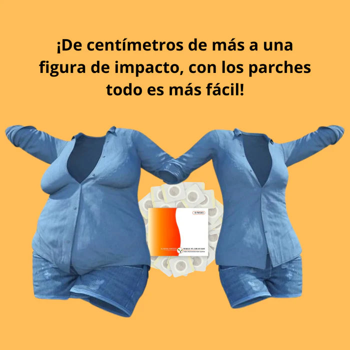 ¡OFERTA COMPRA 1 LLEVA 2! 60 PARCHES ADELGAZANTE (2 meses)   SLIM PATCH® PARCHES CON FÓRMULA NATURAL