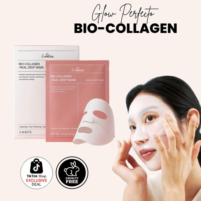 Mascarillas Biocolágeno - INCLUYE 5 Mascarillas