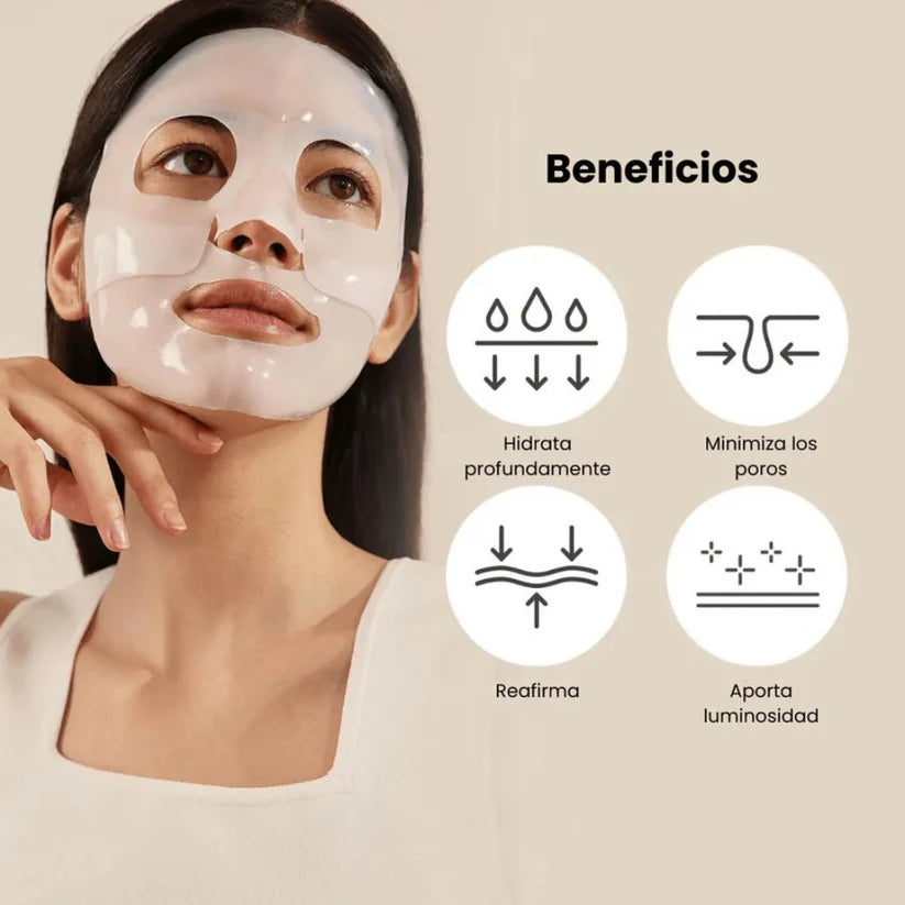 Mascarillas Biocolágeno - INCLUYE 5 Mascarillas