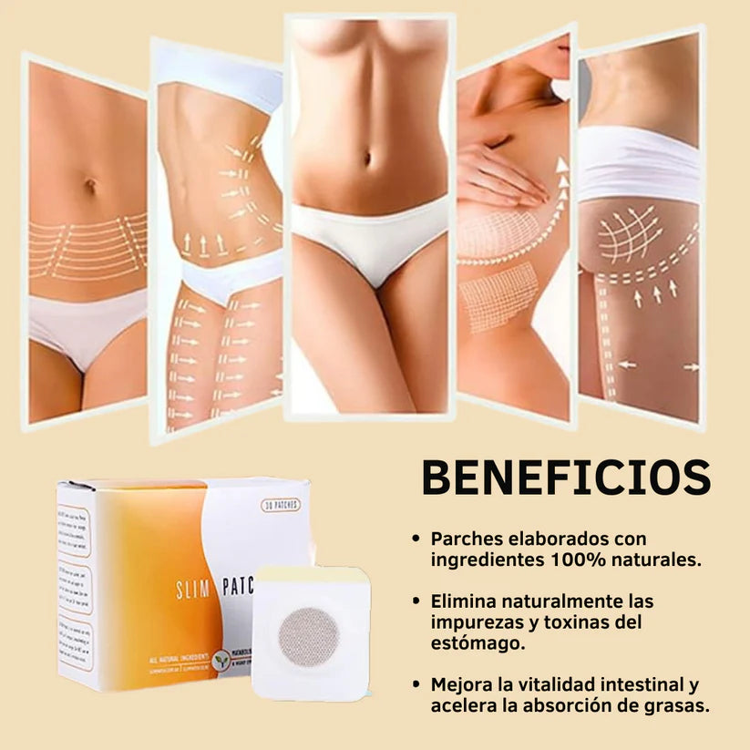 ¡OFERTA COMPRA 1 LLEVA 2! 60 PARCHES ADELGAZANTE (2 meses)   SLIM PATCH® PARCHES CON FÓRMULA NATURAL