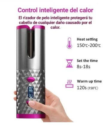 Rizador eléctrico inalámbrico