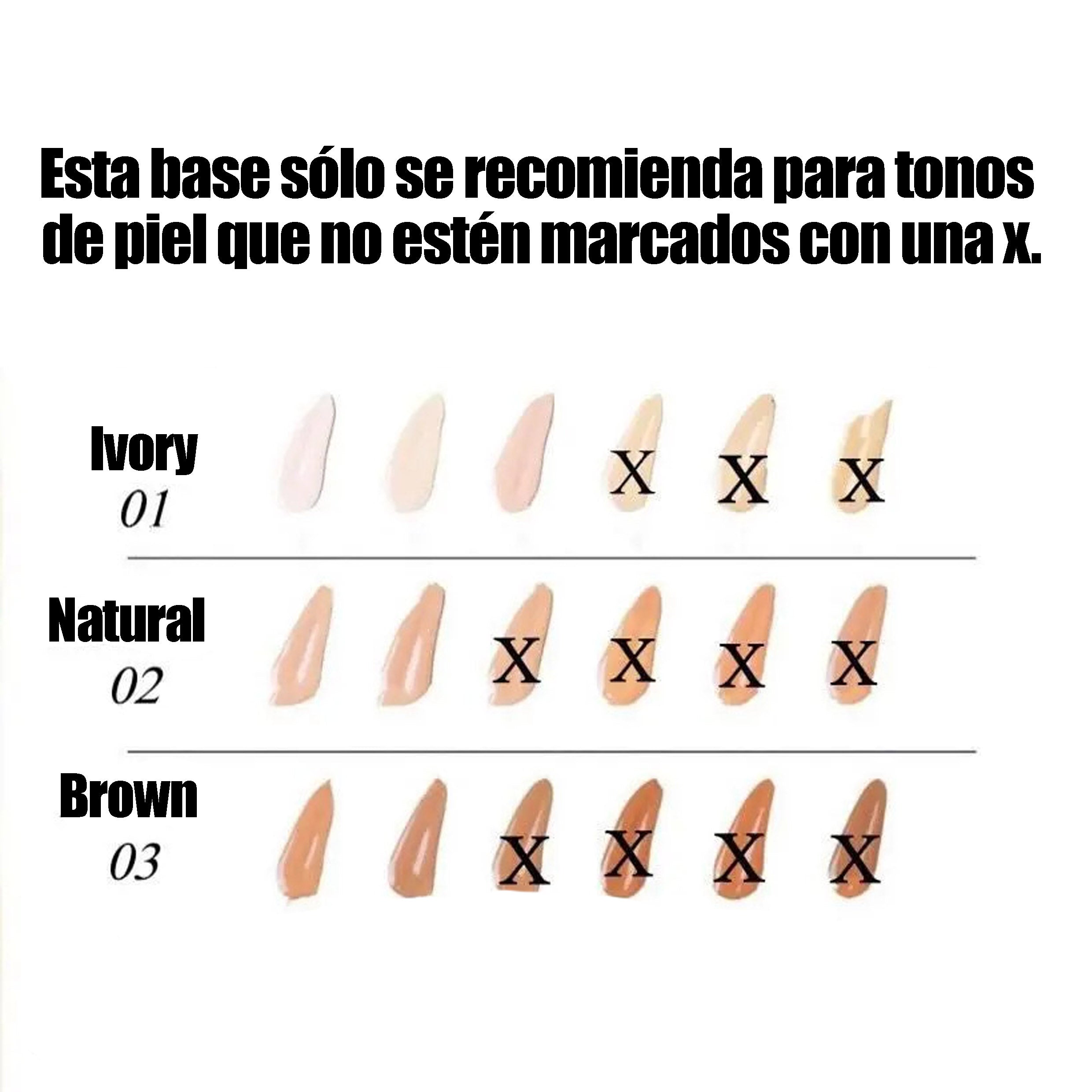 COMPRA 1 LLEVA 4 por 29,99€ o 2 Bases por 24,99€- Base de maquillaje SilkyCream CC