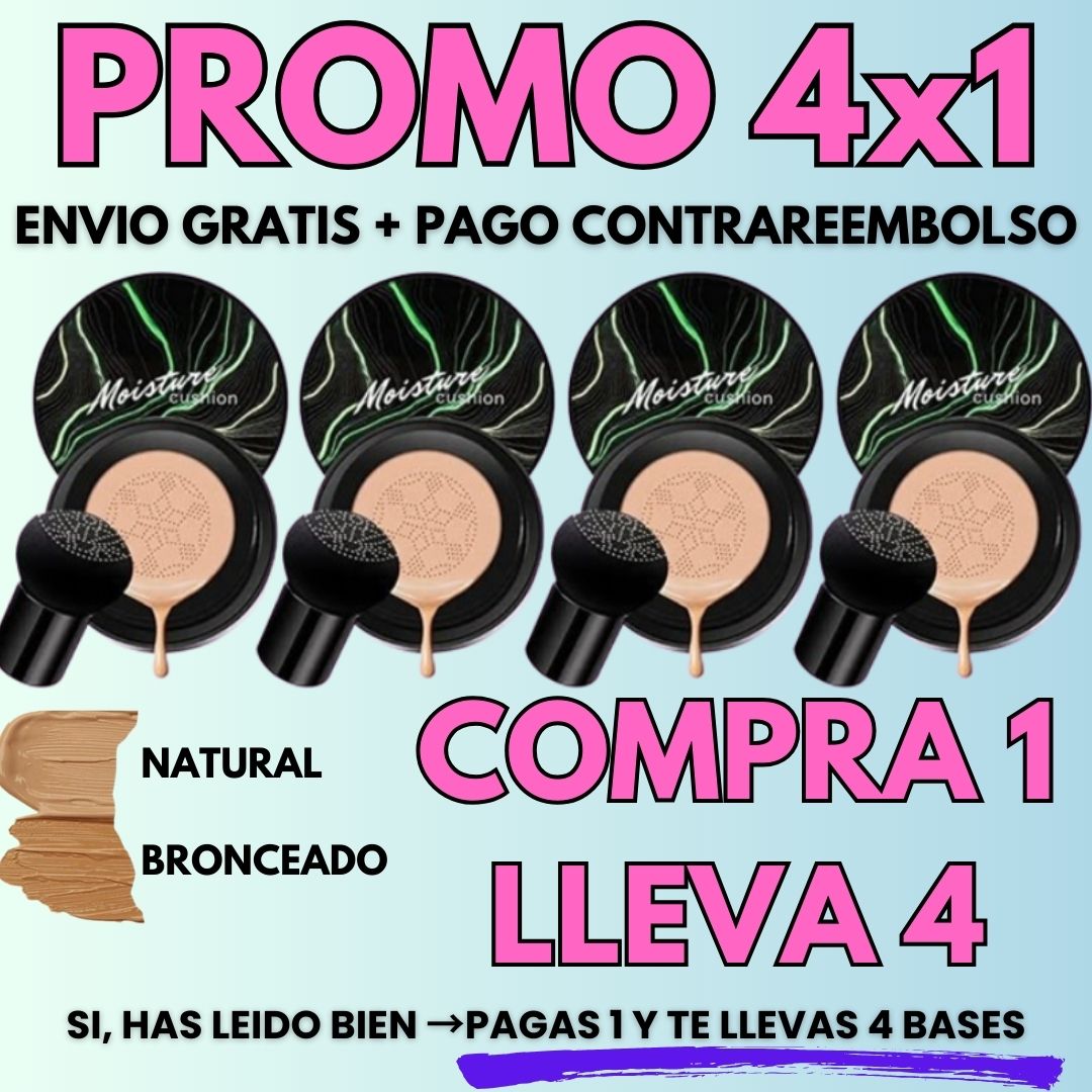 COMPRA 1 LLEVA 4 por 29,99€ o 2 Bases por 24,99€- Base de maquillaje SilkyCream CC
